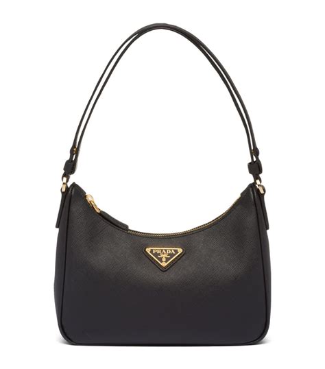 prada saffiano black handbag|Prada saffiano shoulder bag review.